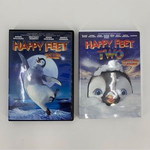 2/$20 Happy Feet and Happy Feet Two DVDs